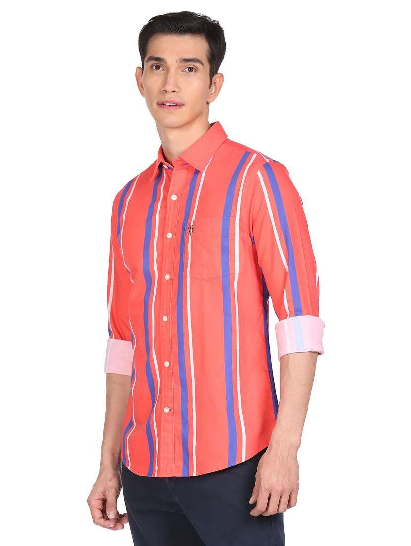 mens stripes casual shirt