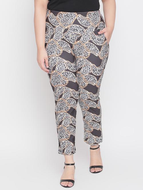 high rise printed jegging - 18426900 -  Standard Image - 0