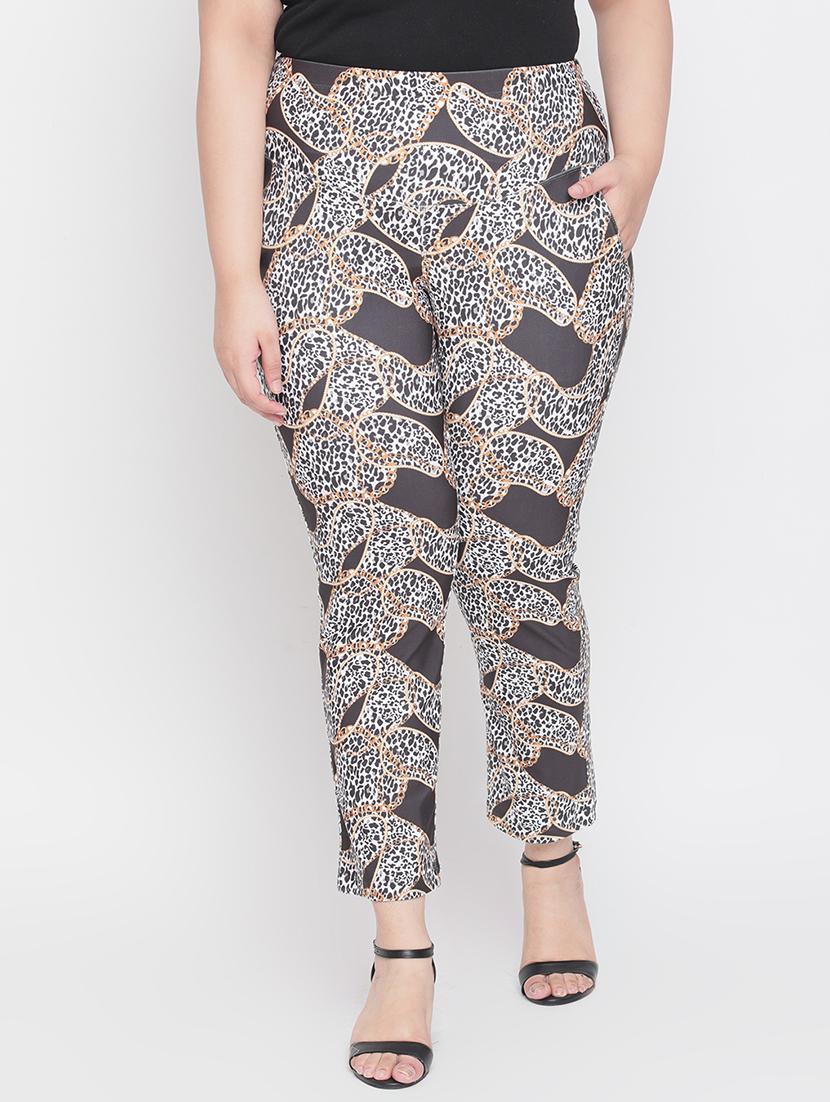 high rise printed jegging - 18426900 -  Zoom Image - 0