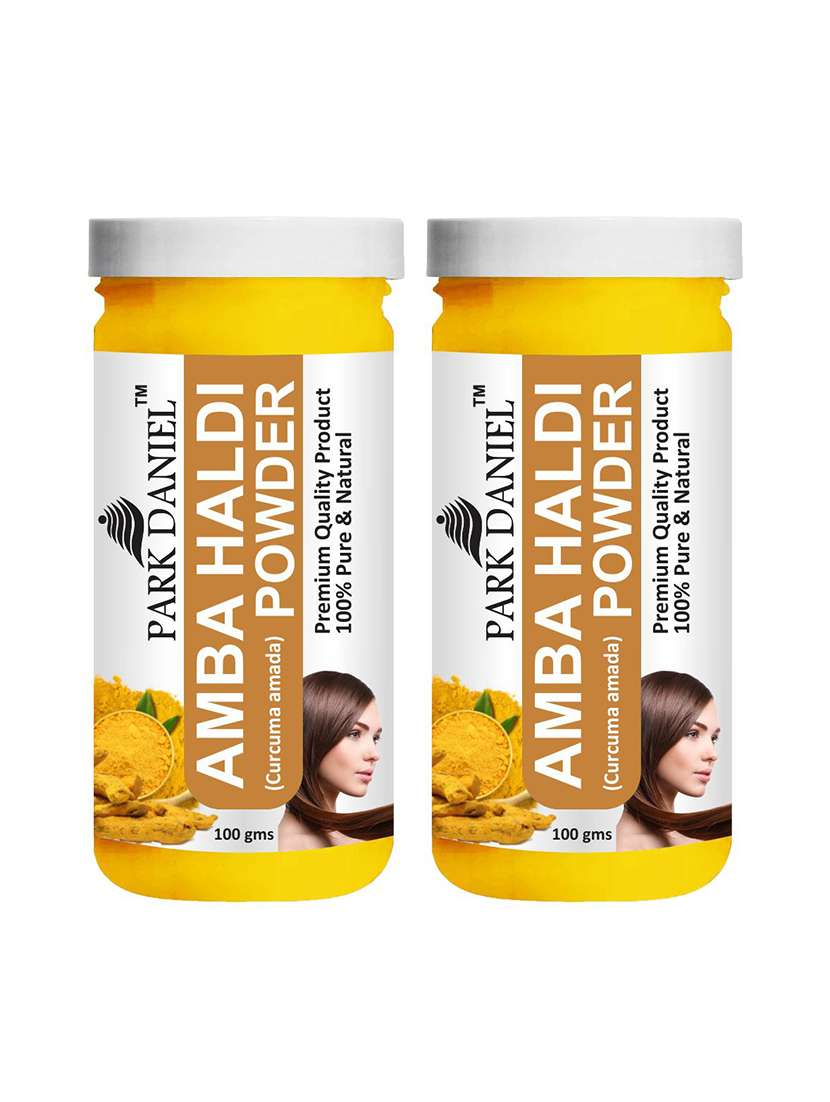 park daniel premium amba haldi powder combo pack 2 bottles of 100 gms(200 gms)