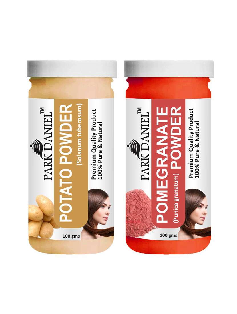 park daniel premium potato powder & pomegranate powder combo pack of 2 jars of 100 gms(200 gms)