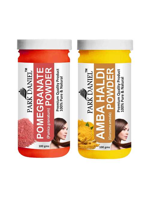 park daniel 100% pure & natural pomegranate powder & amba powder combo pack of 2 jars of 100 gms(200 gms) - 18427822 -  Standard Image - 0