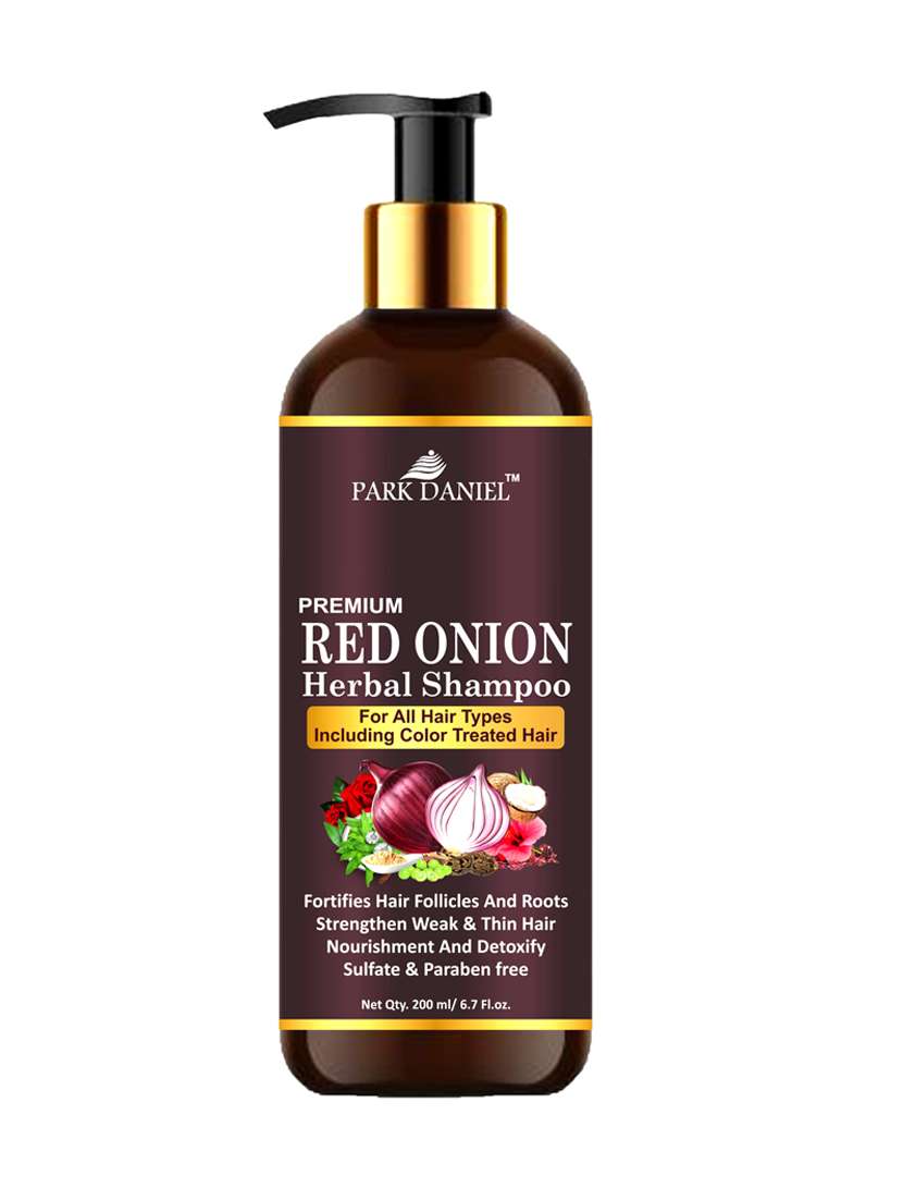 Park Daniel Red Onion Oil Herbal Shampoo (200 Ml)