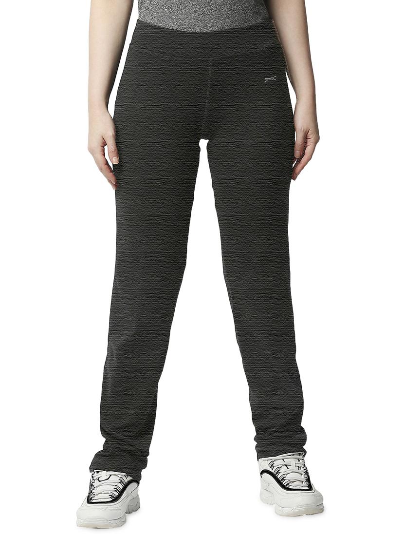 mid rise solid track pant - 18429886 - Zoom Image - 0