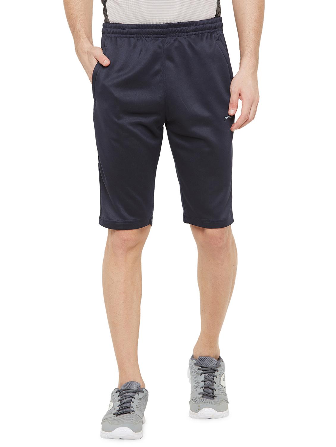 navy blue solid short - 18430079 - Zoom Image - 0