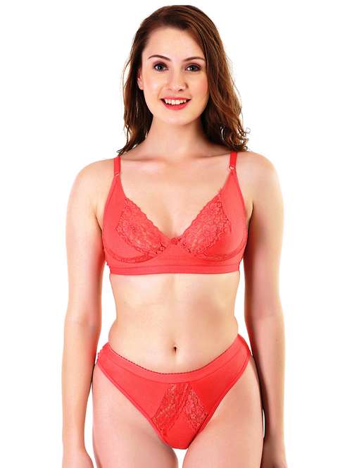 Bras And Panty Set
