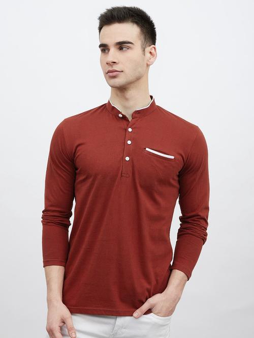 red solid t-shirt - 18432031 -  Standard Image - 0