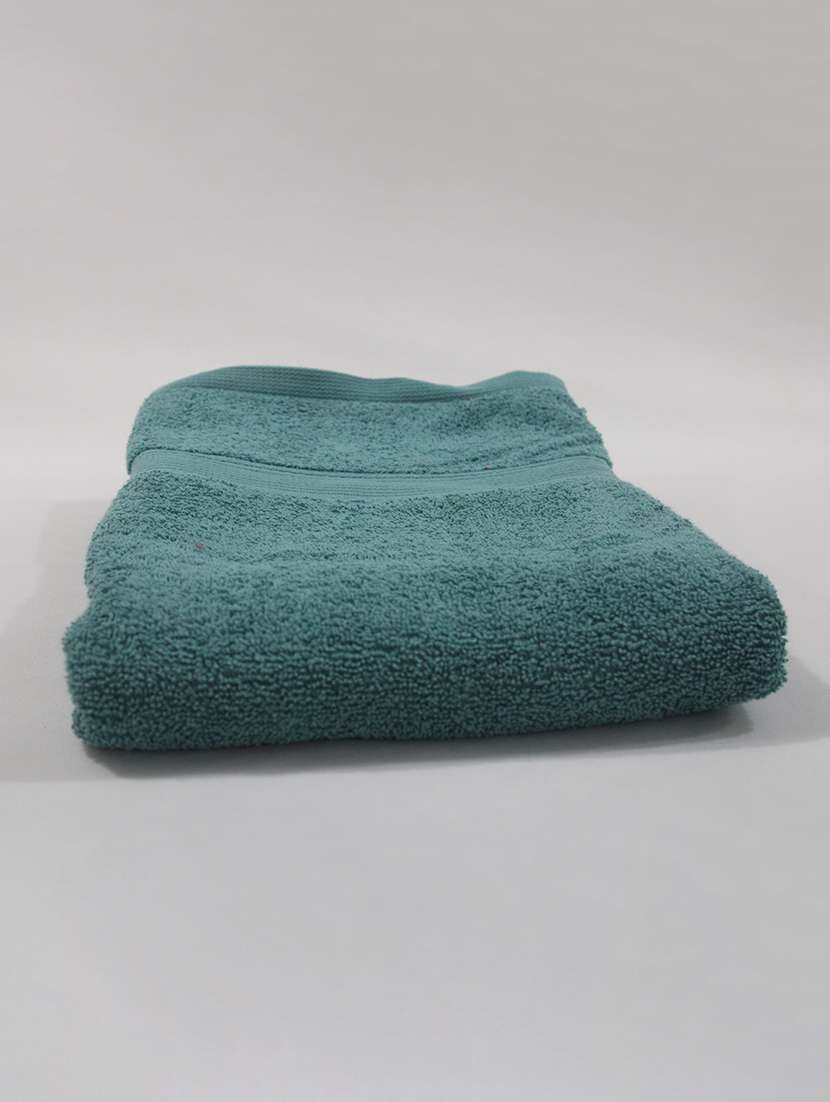 green solid bath towel - 18432263 - Zoom Image - 0