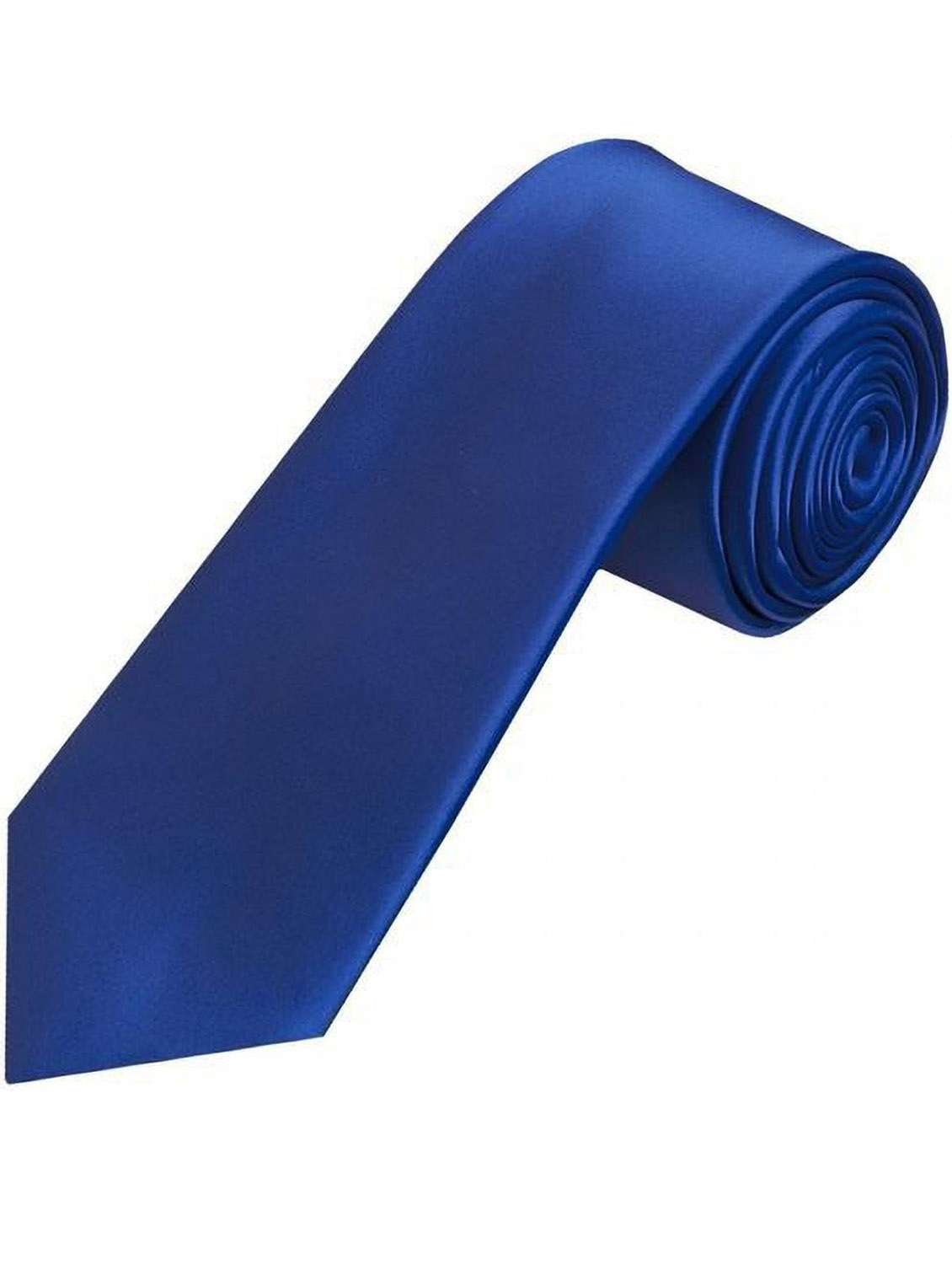 dark blue poly silk ty