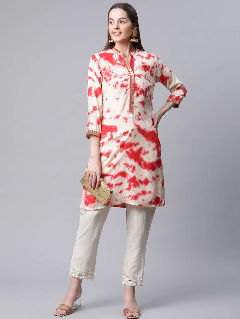 Tie & Dye Kurta Pant Set