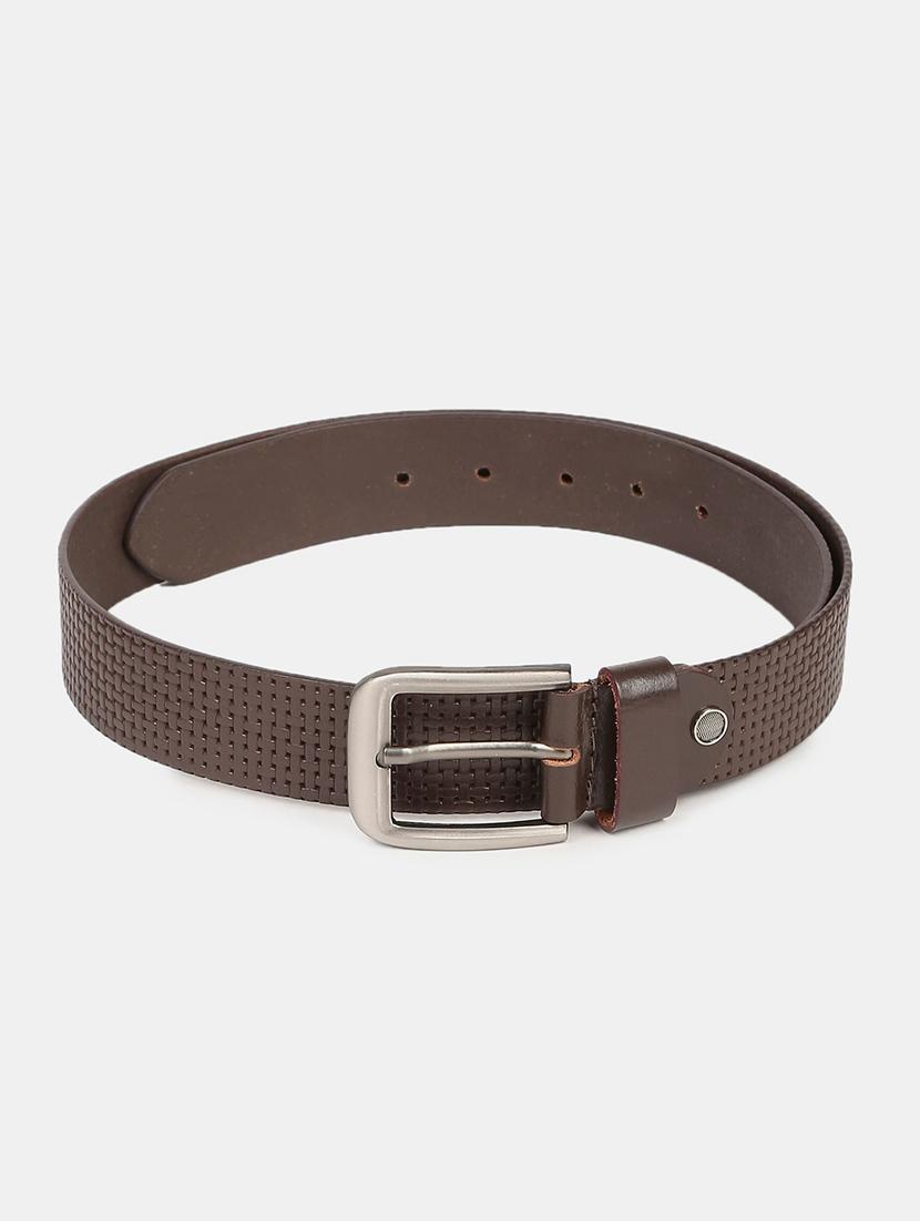 brown leatherette belt - 18434382 - Zoom Image - 0