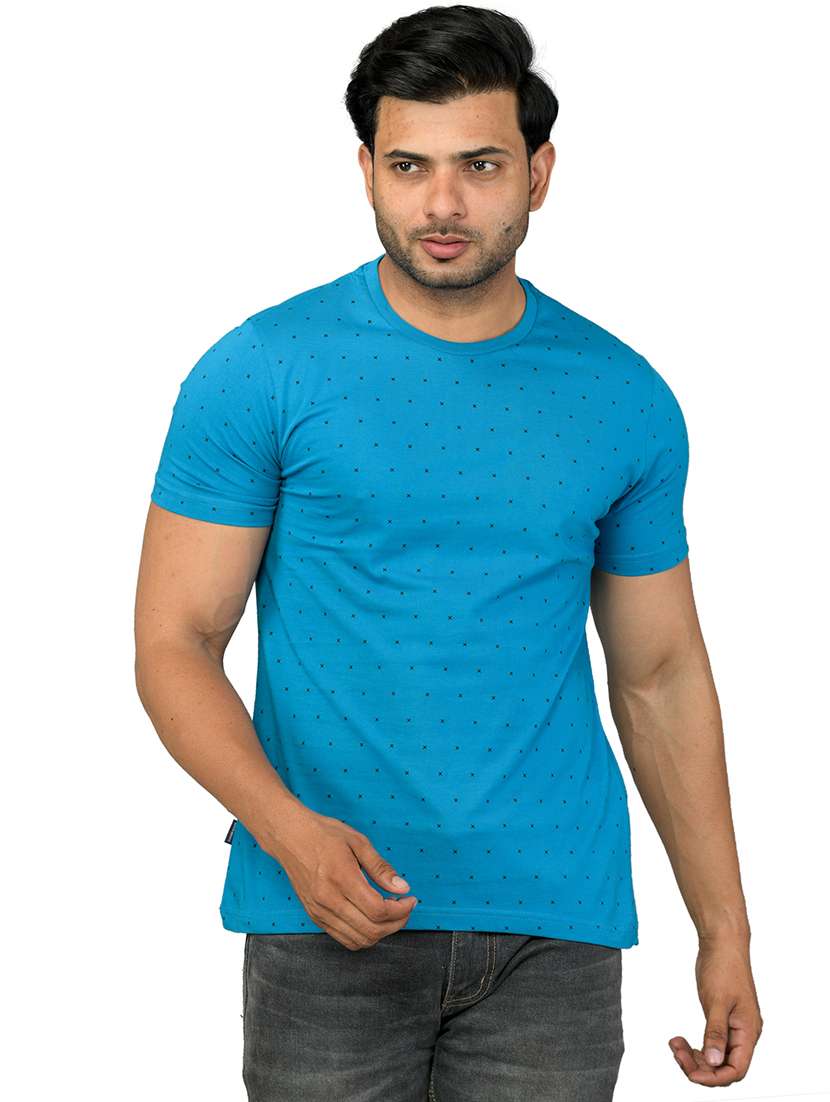 ai aqua all over print t-shirt