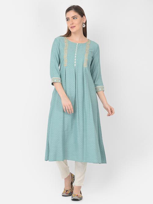 women's a-line kurta - 18437109 - Standard Image - 0