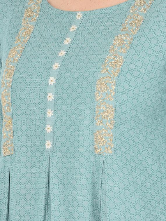 women's a-line kurta - 18437109 - Standard Image - 3