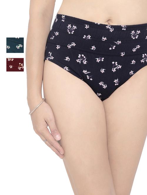 pack of 3 printed hipster panty - 18437327 -  Standard Image - 0