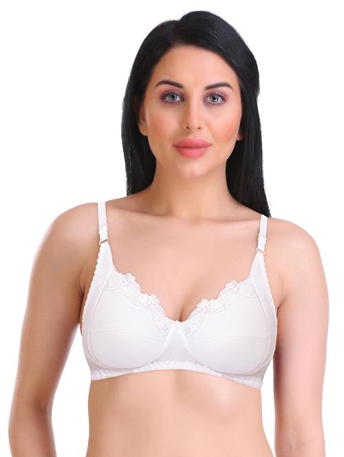 white lightly padded t-shirt bra - 18437522 -  Standard Image - 0