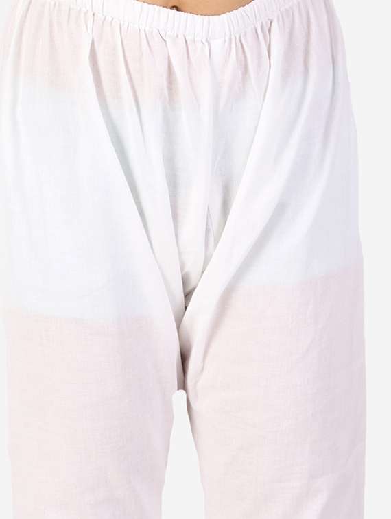 boys peach printed kurta pajama set  - 18438511 -  Standard Image - 3