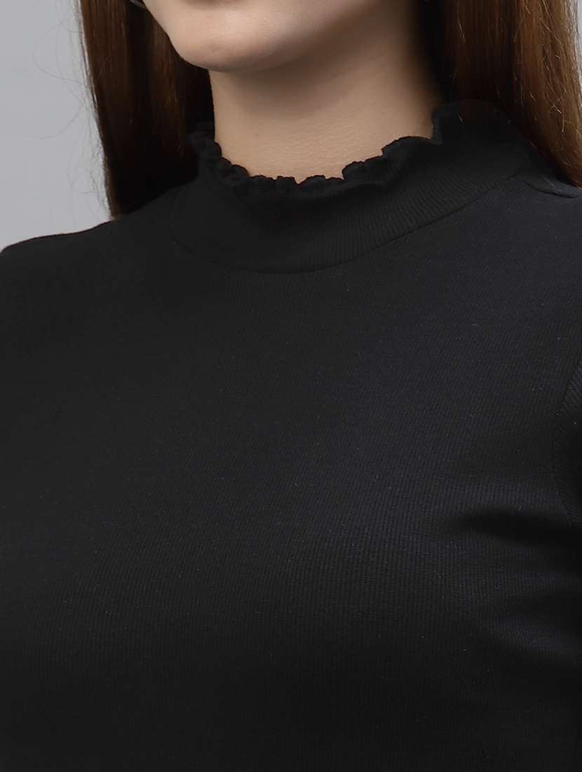 short sleeved solid regular top - 18439822 -  Standard Image - 5