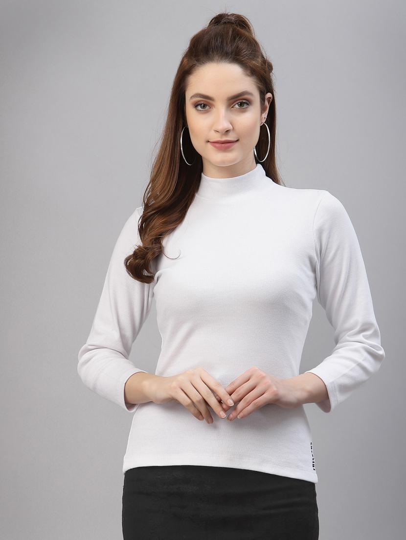 women's straight turtle neck top - 18439865 - Zoom Image - 0