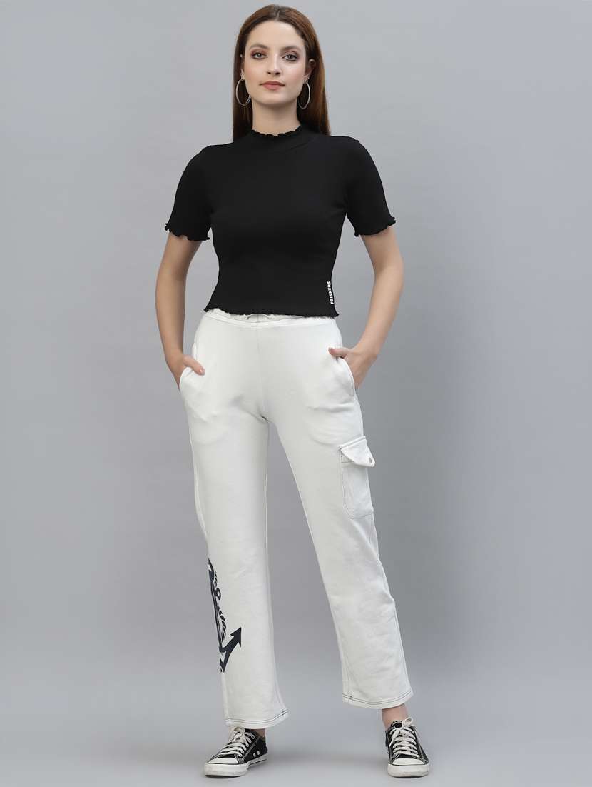 women's crop mock neck top - 18439876 -  Standard Image - 3
