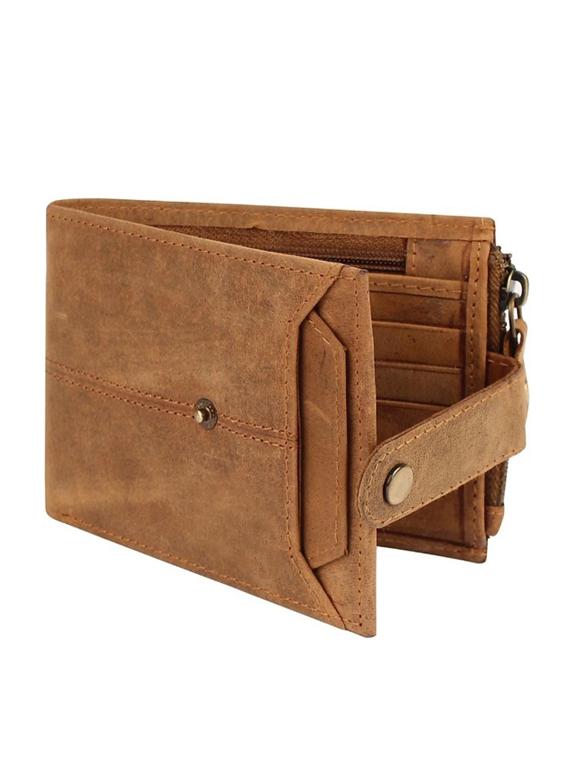 beige genuine leather wallet - 18440190 - Zoom Image - 0