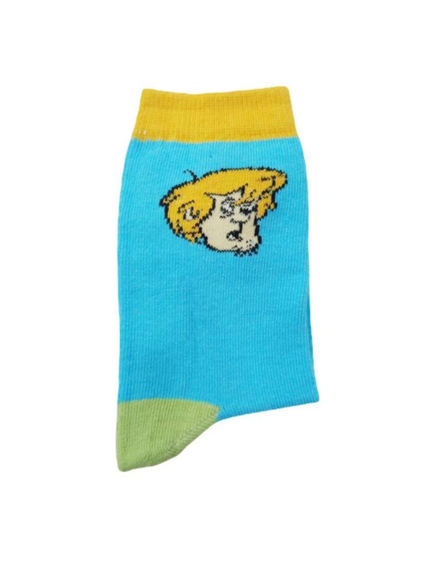 pack of 2 ankle length printed kids socks  - 18440300 -  Standard Image - 3