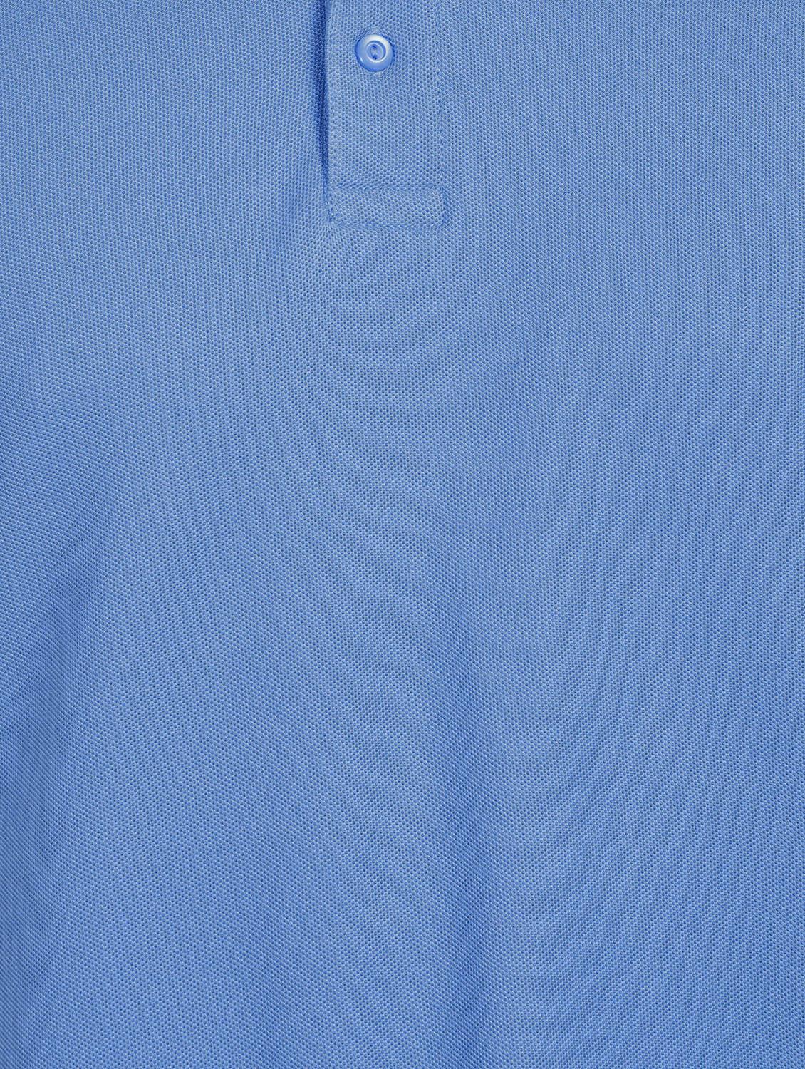 light blue solid polo t-shirt t- - 18440321 - Standard Image - 5