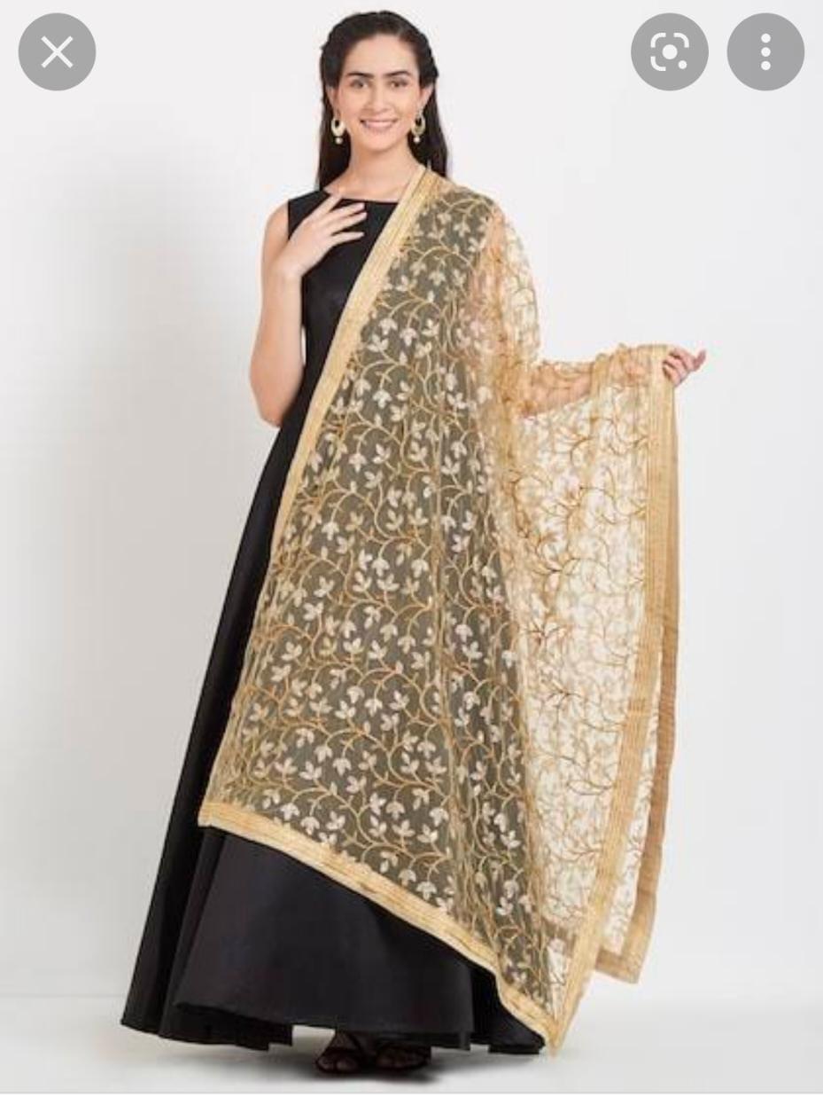 women net embroidered dupatta  - 18440459 -  Zoom Image - 0