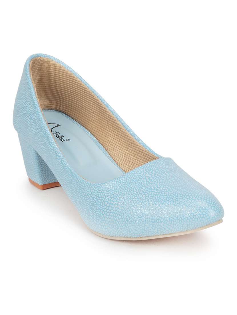 turquoise cyan solid pumps - 18440663 - Zoom Image - 0