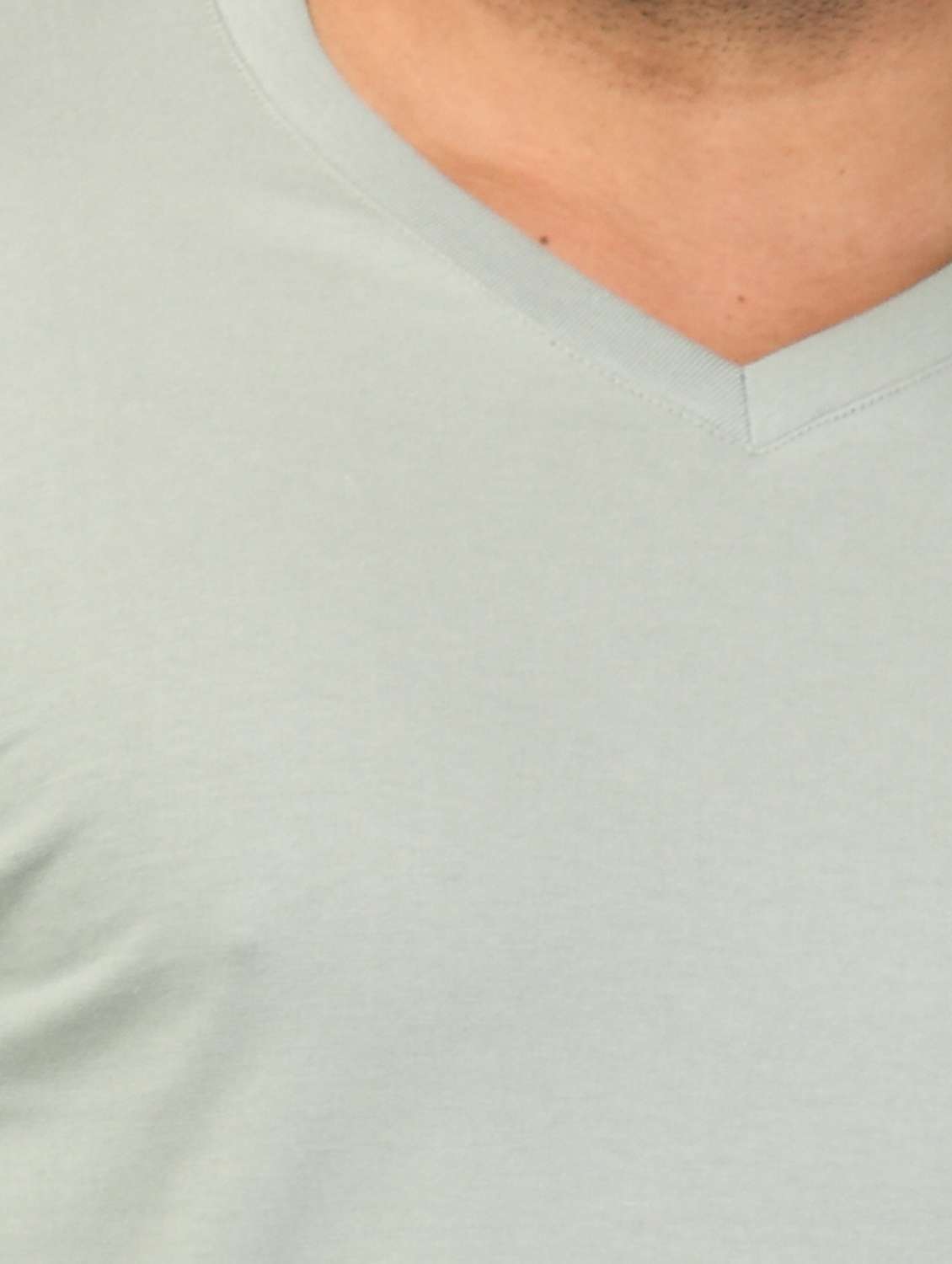 grey solid t-shirt - 18440791 - Standard Image - 3