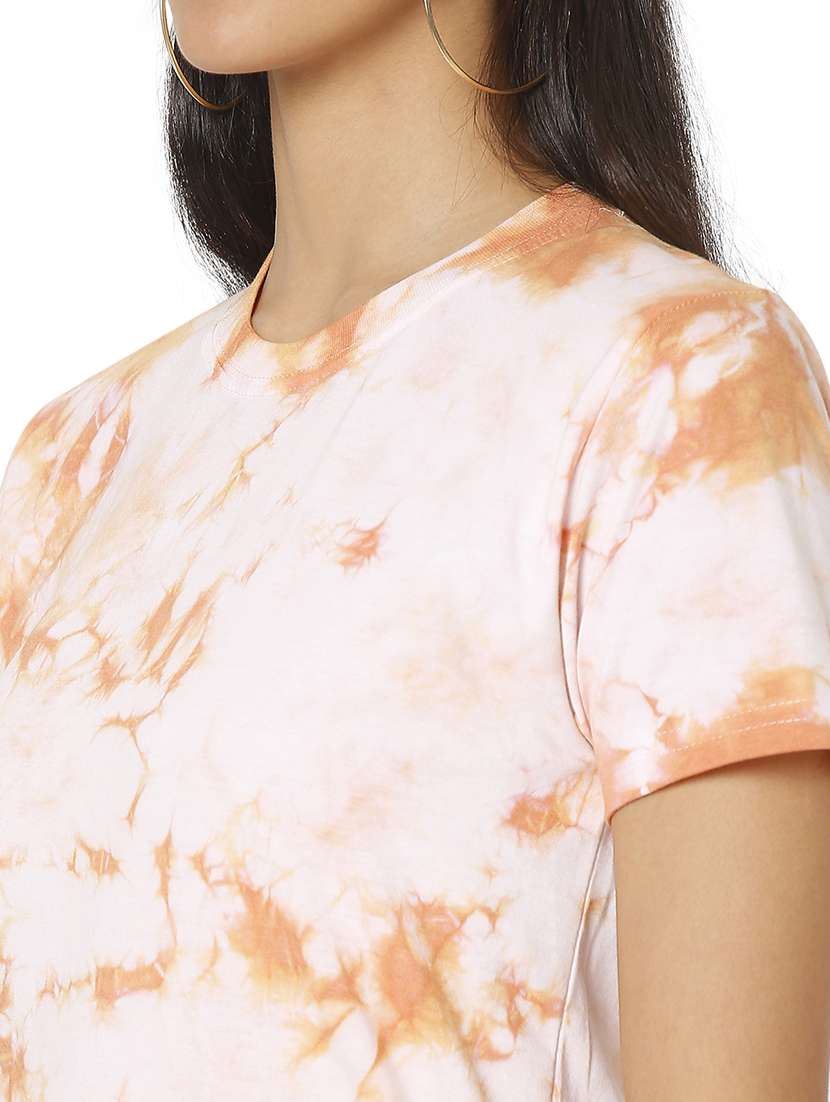 women's all over print crew neck t-shirt - 18442385 - Standard Image - 5