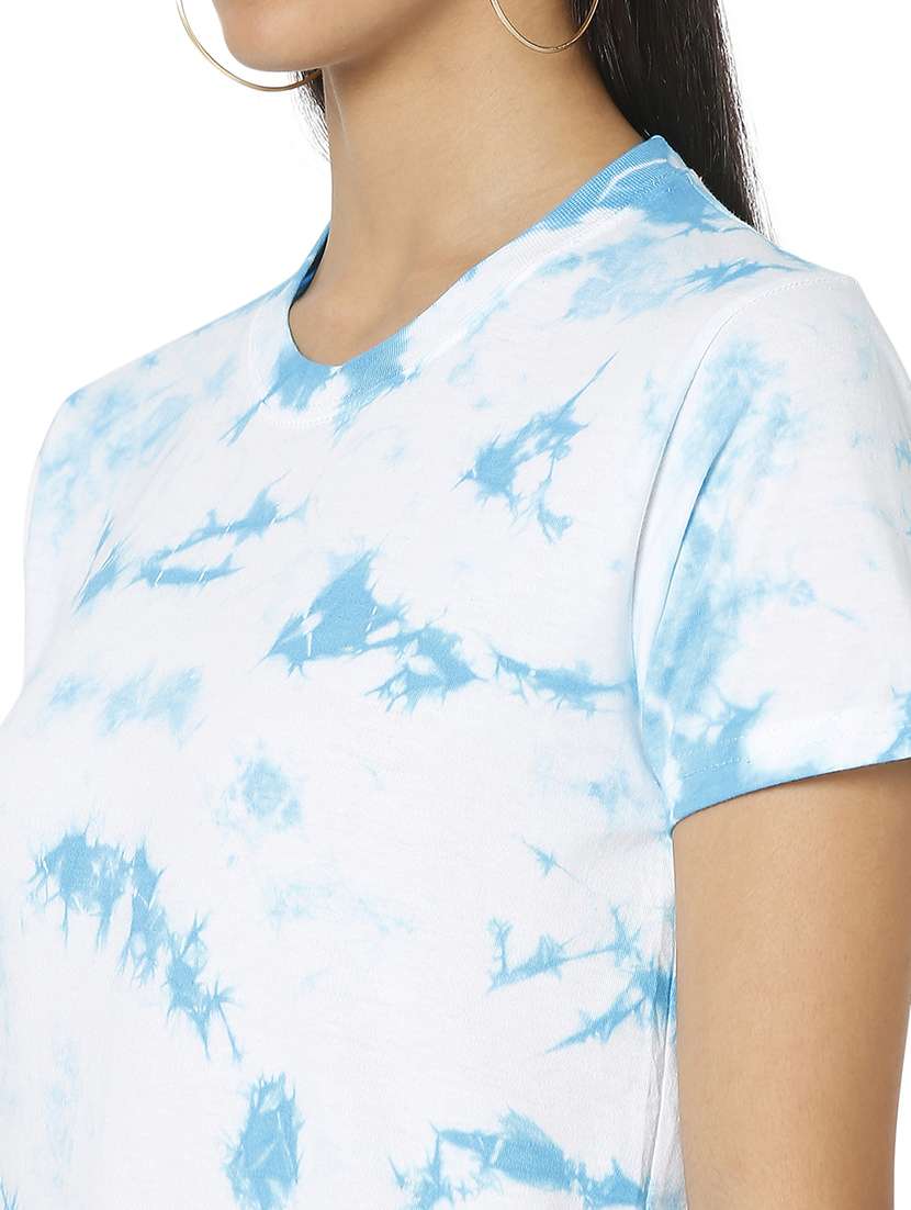 women's all over print crew neck t-shirt - 18442395 -  Standard Image - 5