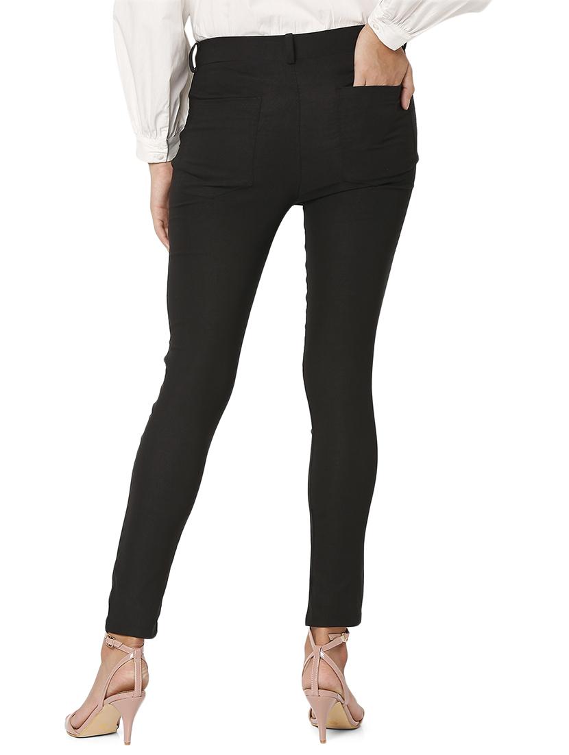 low rise solid cargos trouser - 18444138 - Standard Image - 3