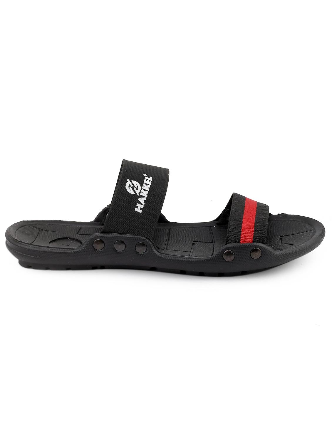 men black stripes slip on flip flop - 18444153 - Standard Image - 3