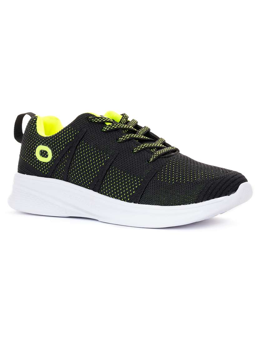 black lace up sports hoes 