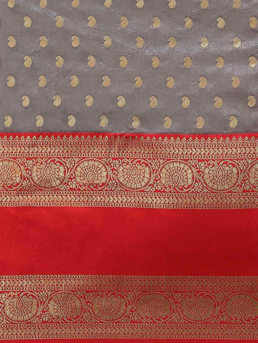 golden zari work banarasi saree - 18444667 - Standard Image - 3