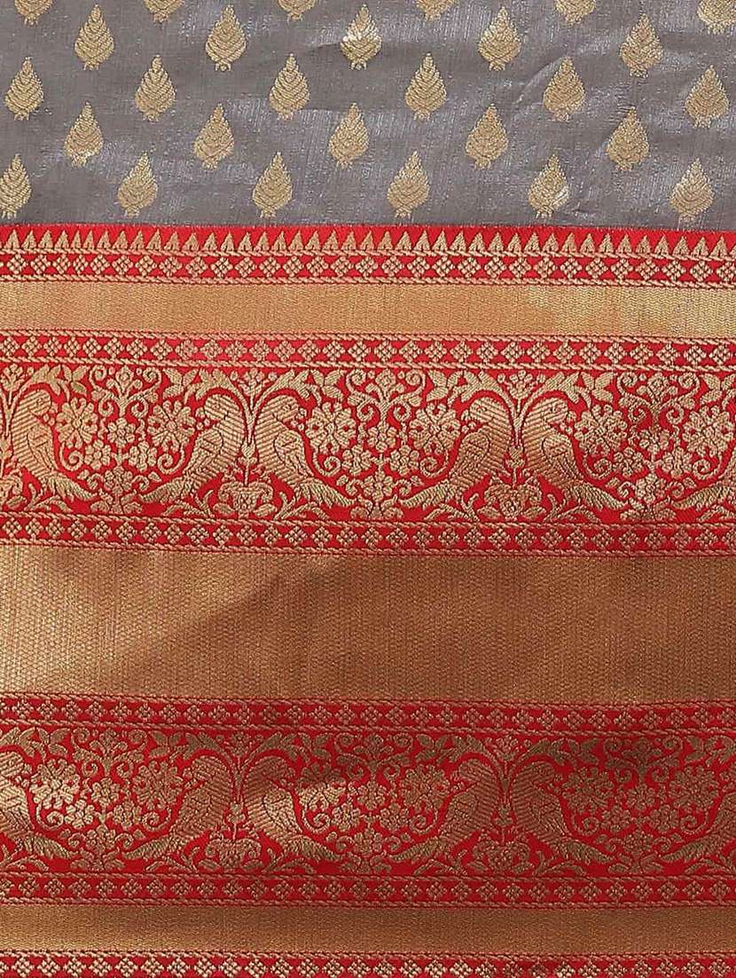women's banarasi saree - 18444674 - Standard Image - 3