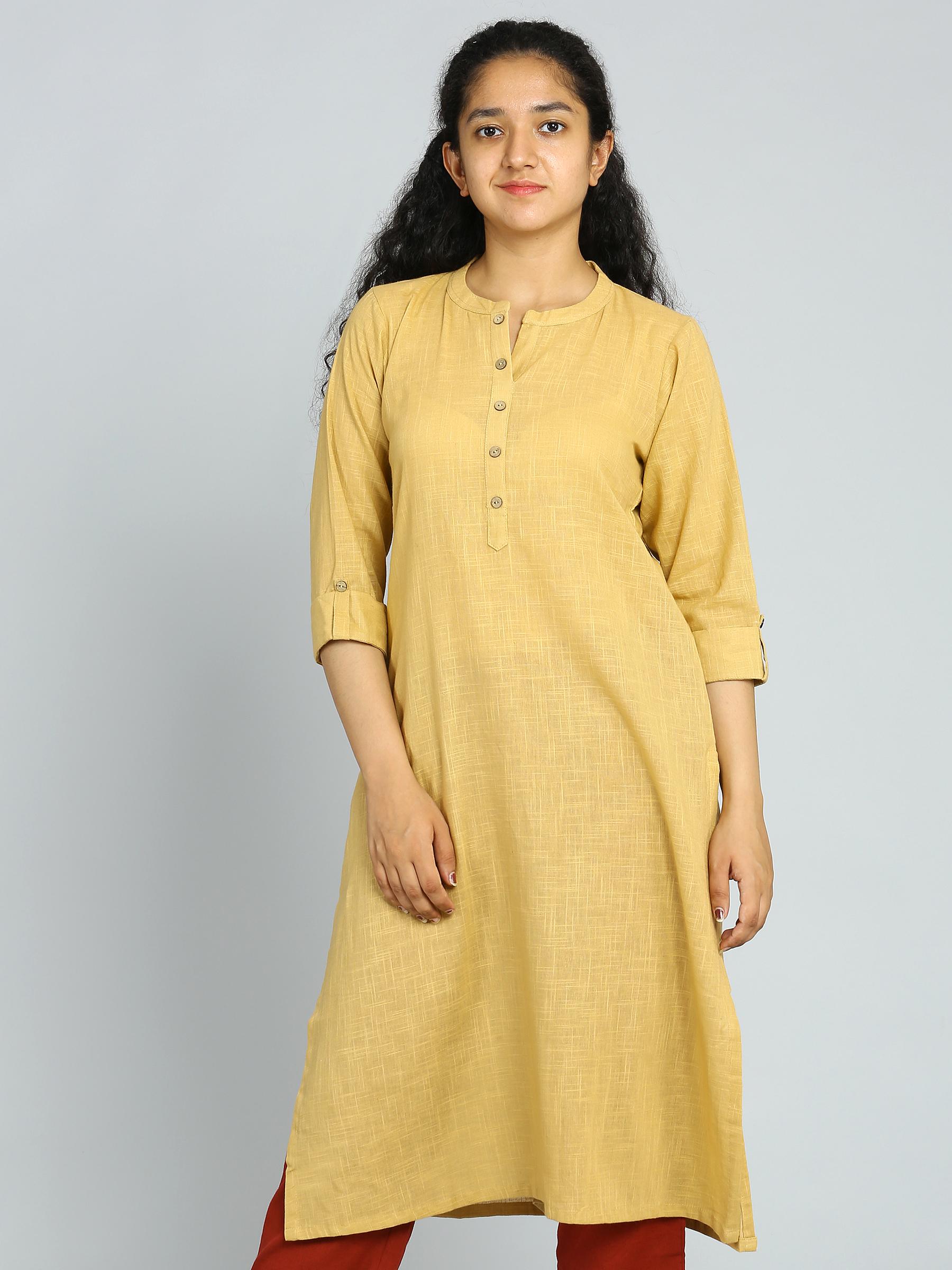 women's straight kurta - 18445434 - Zoom Image - 0