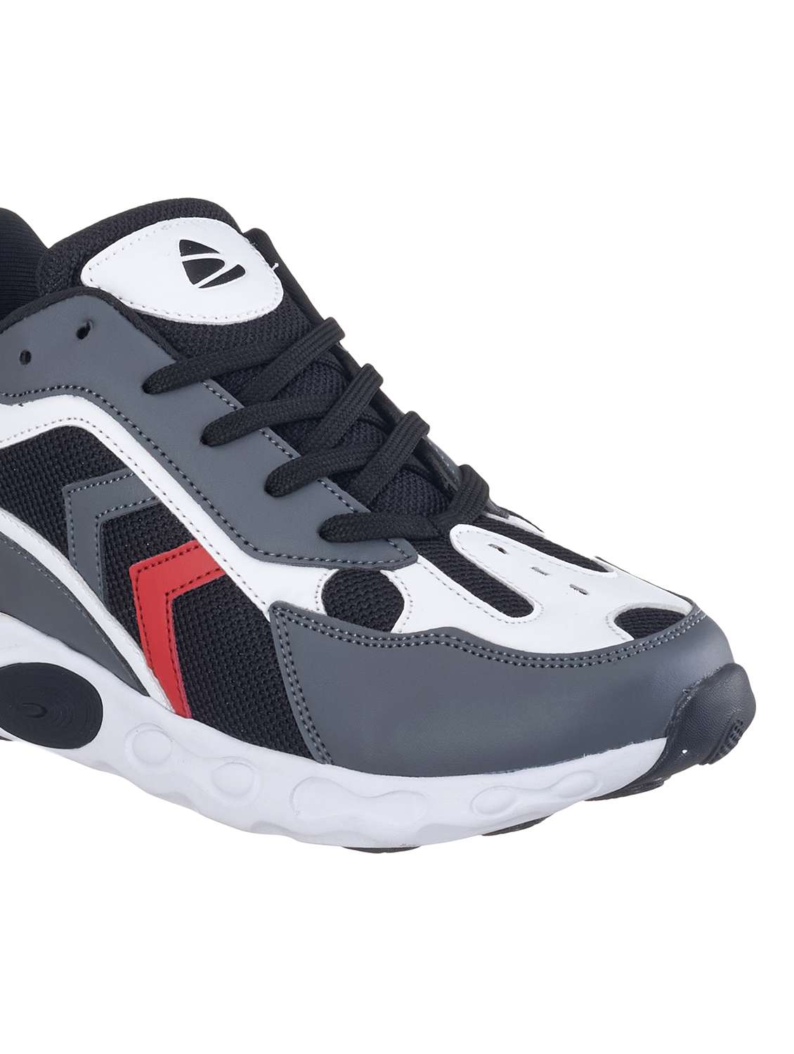 men grey lace up sport shoe - 18446348 -  Standard Image - 3