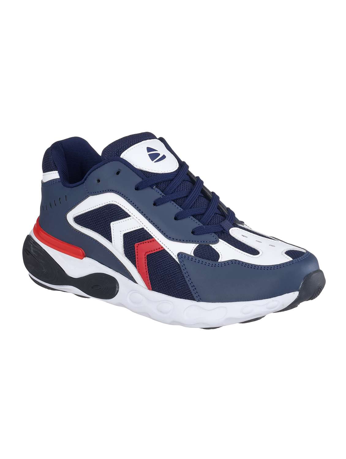 men navy lace up sport shoe