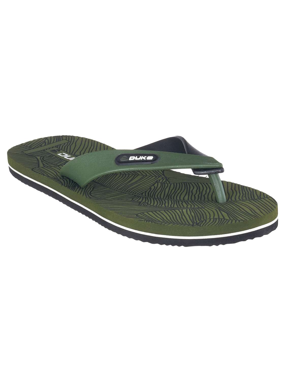 men green slip on flip flop