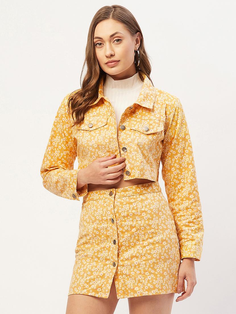 mid rise floral pencil skirt - 18446948 - Zoom Image - 0