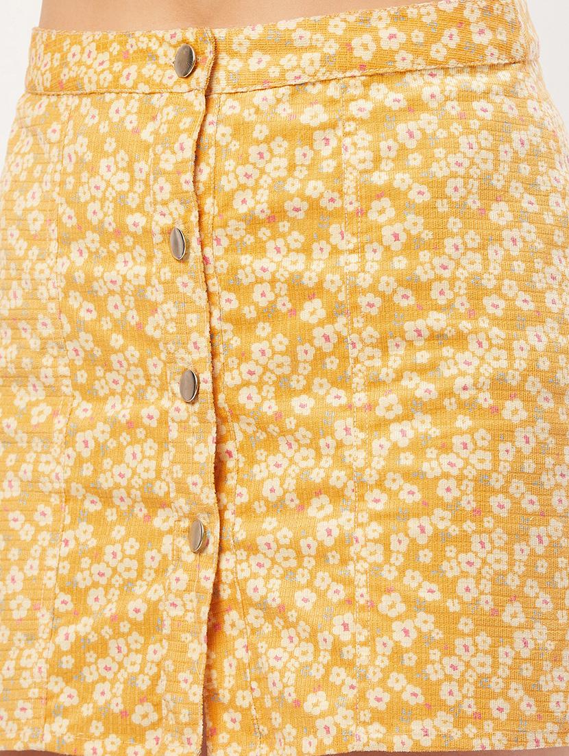 mid rise floral pencil skirt - 18446948 - Standard Image - 3