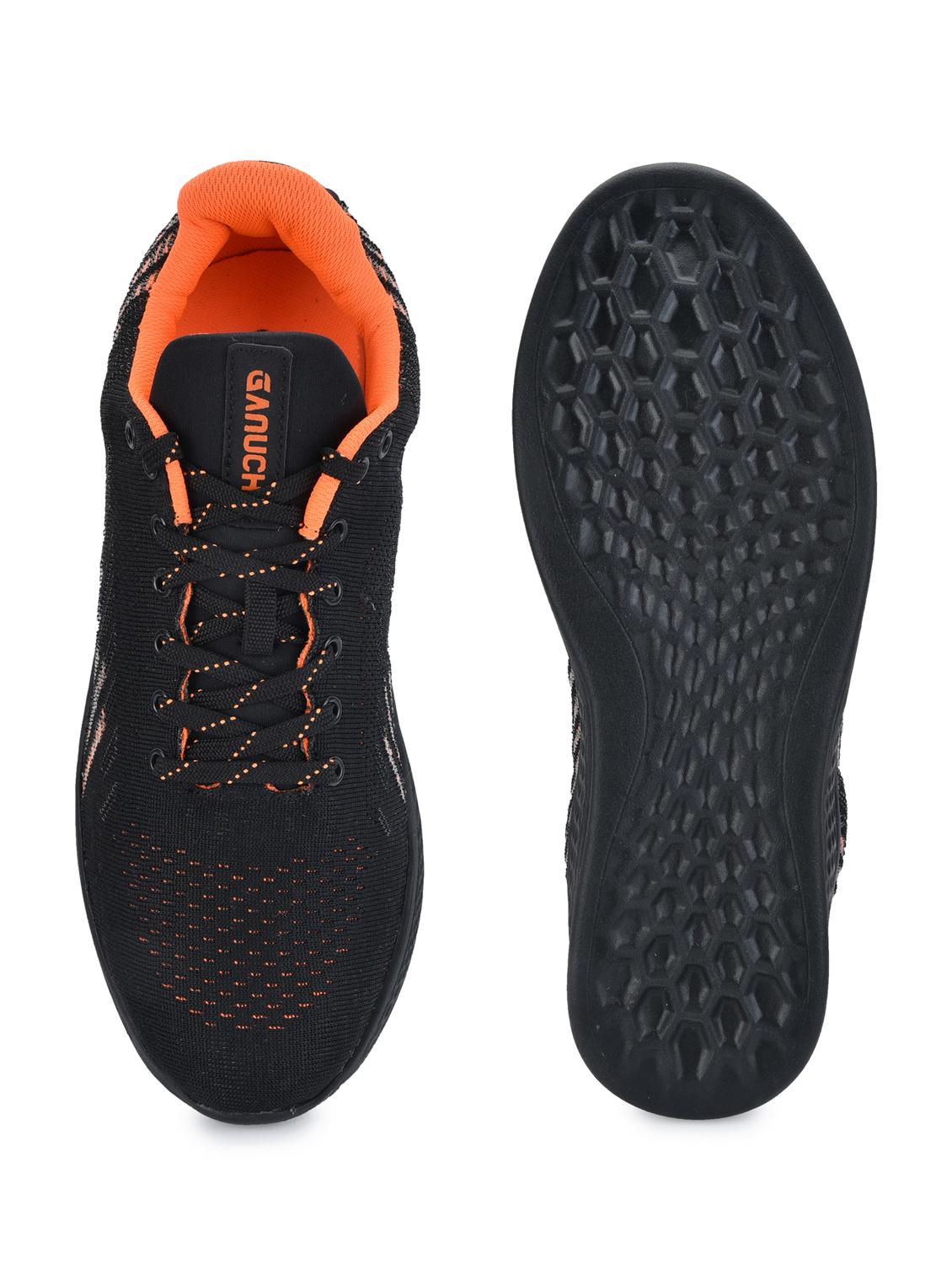 men black lace up sport shoe - 18447298 - Standard Image - 5