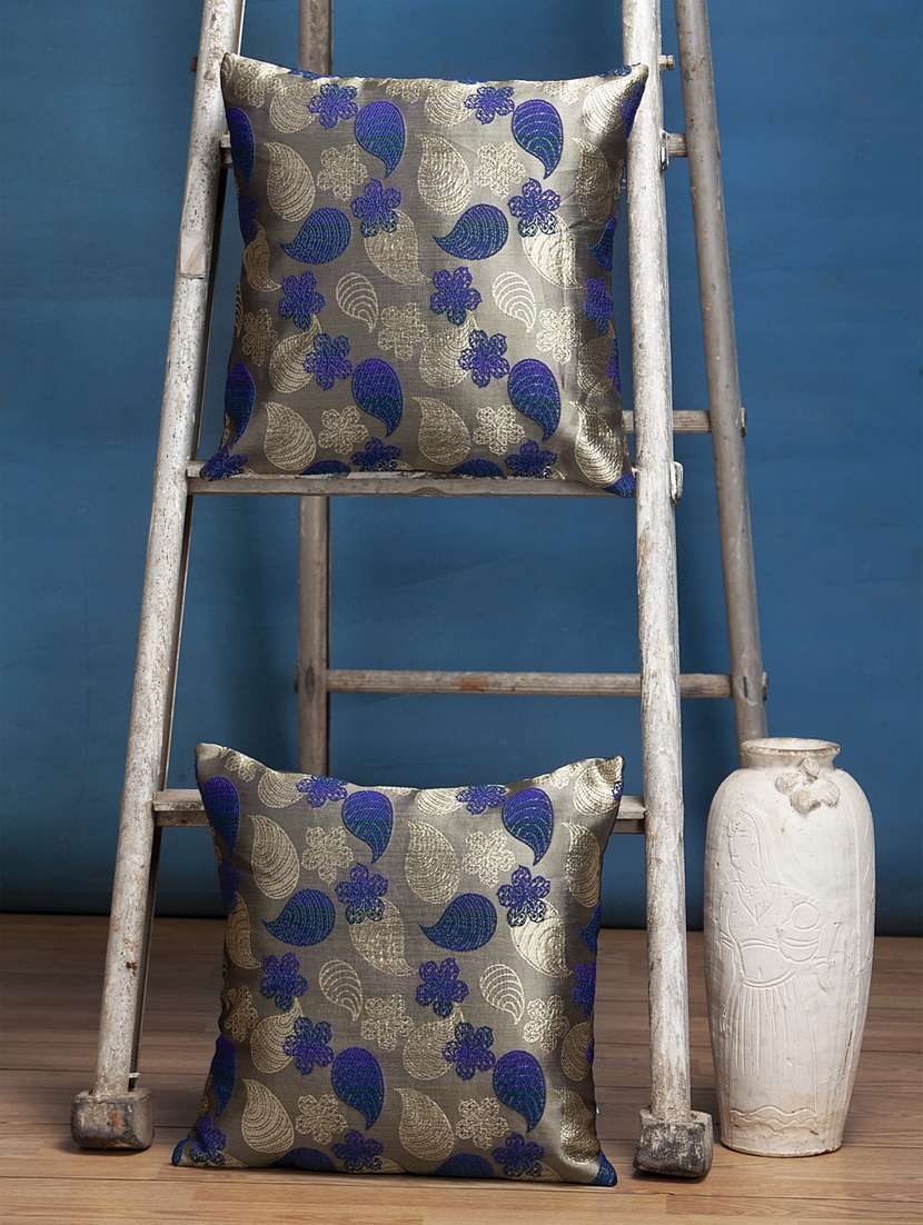 alina decor set of 2 cushion covers 24 x 24 inch