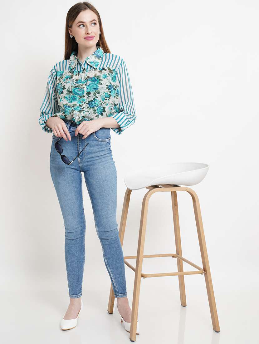 women's tank top collared top - 18448991 -  Standard Image - 3