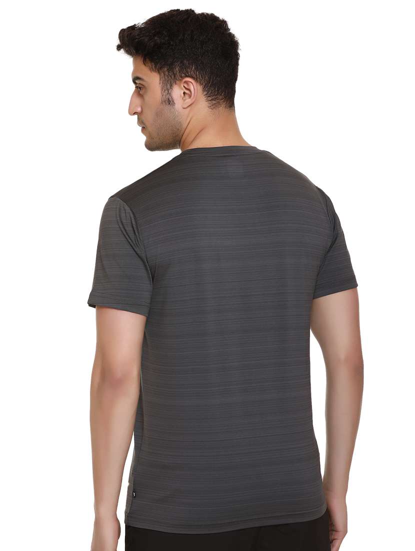 grey chest-printed t-shirt - 18450016 - Standard Image - 3