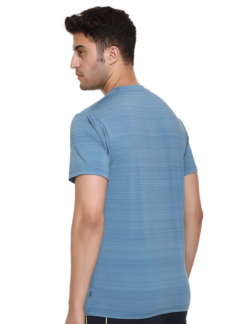 light-blue chest-printed t-shirt - 18450028 - Standard Image - 3