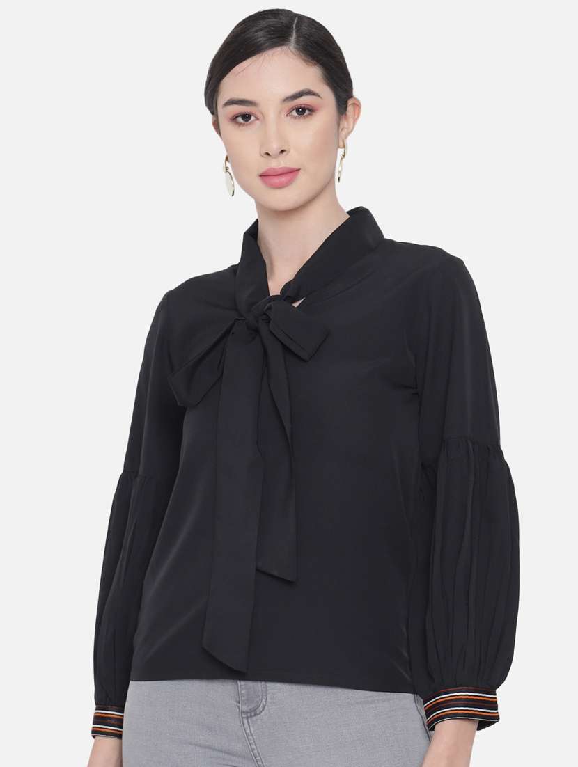 women's straight cowl neck top - 18450160 -  Zoom Image - 0