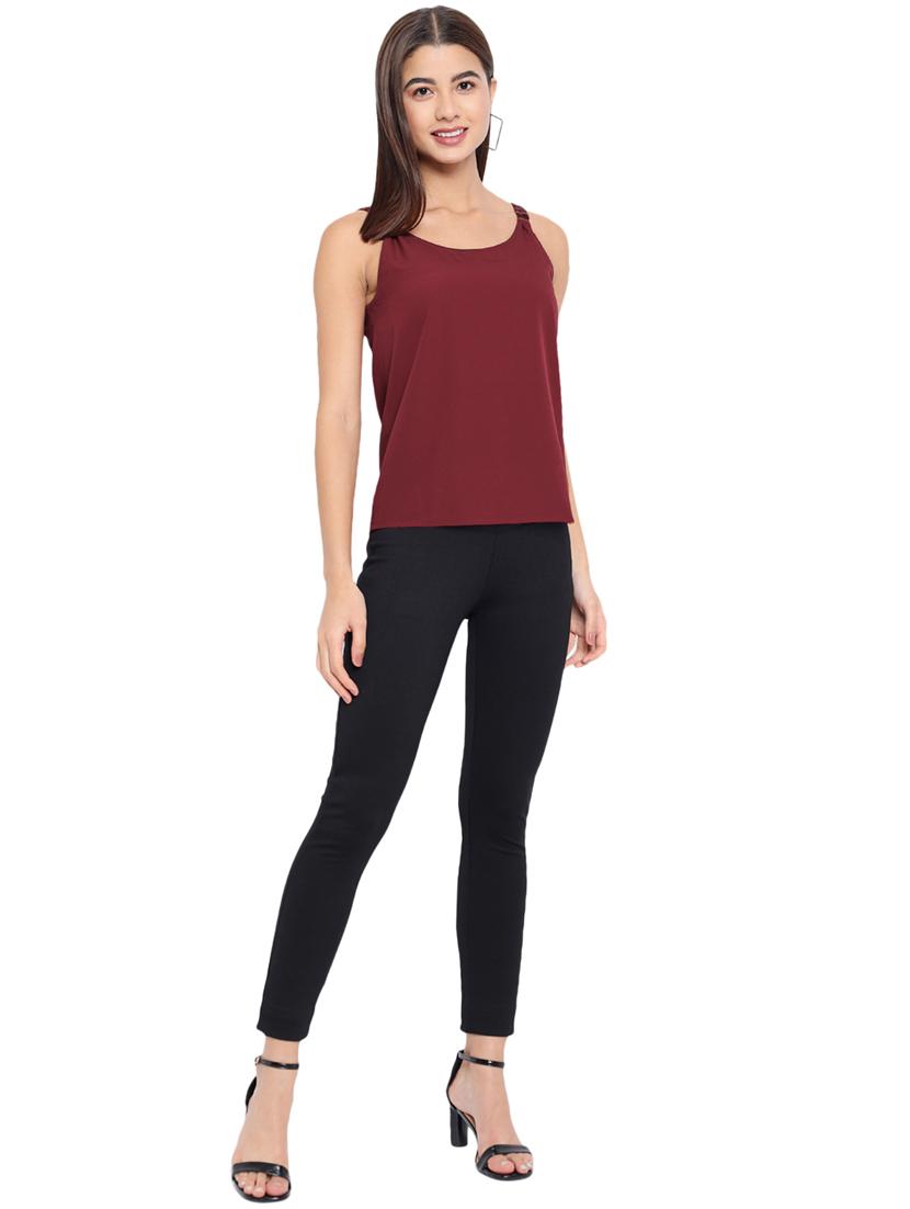 women's camisole shoulder strap top - 18450174 - Standard Image - 5